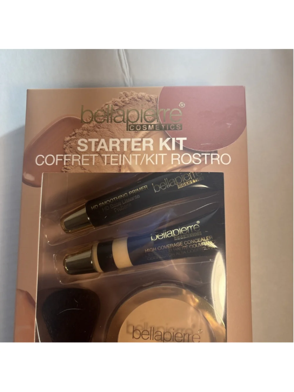 Bellapierre Cosmetics Starter Kit Face Makeup 4 Piece New 1166